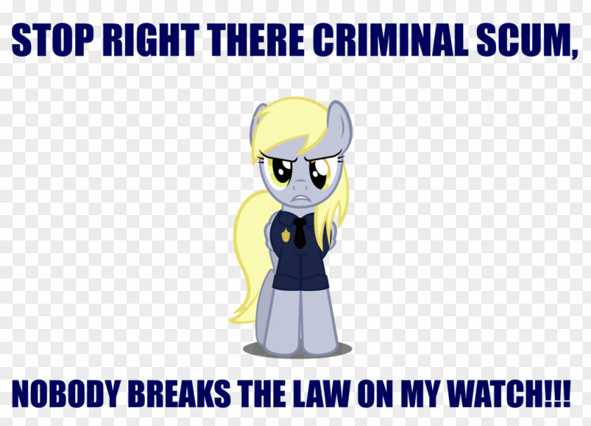 Police Derpy Hooves Officer Pony Car PNG