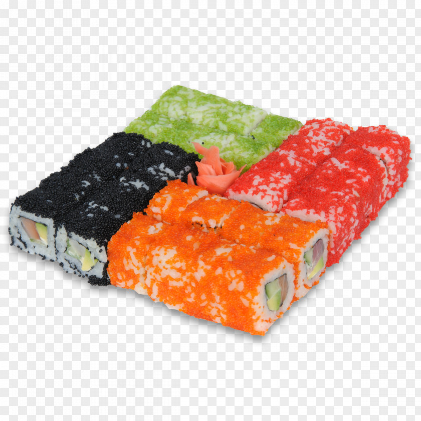 Sushi California Roll Makizushi Japanese Cuisine Smoked Salmon PNG