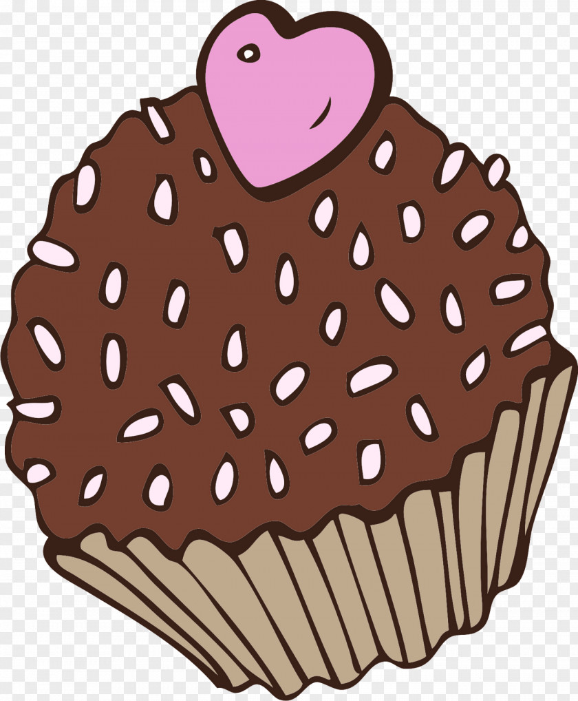 20 Brigadeiro Cupcake Chocolate Truffle Sundae Drawing PNG