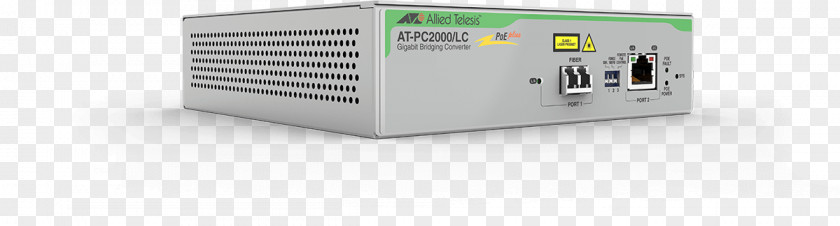 Allied Telesis AT-PC2000/LC AT-PC2000/LC-60 Optical Fiber Small Form-factor Pluggable Transceiver Gigabit Interface Converter PNG