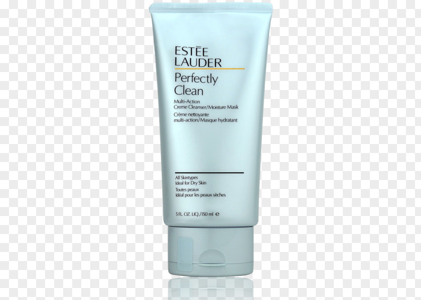 Cream Estée Lauder Perfectly Clean Multi-Action Foam Cleanser/Purifying Mask Lotion Companies PNG