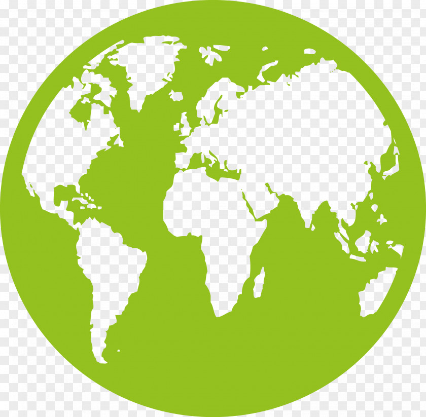 Earth Clipart Globe World Map PNG