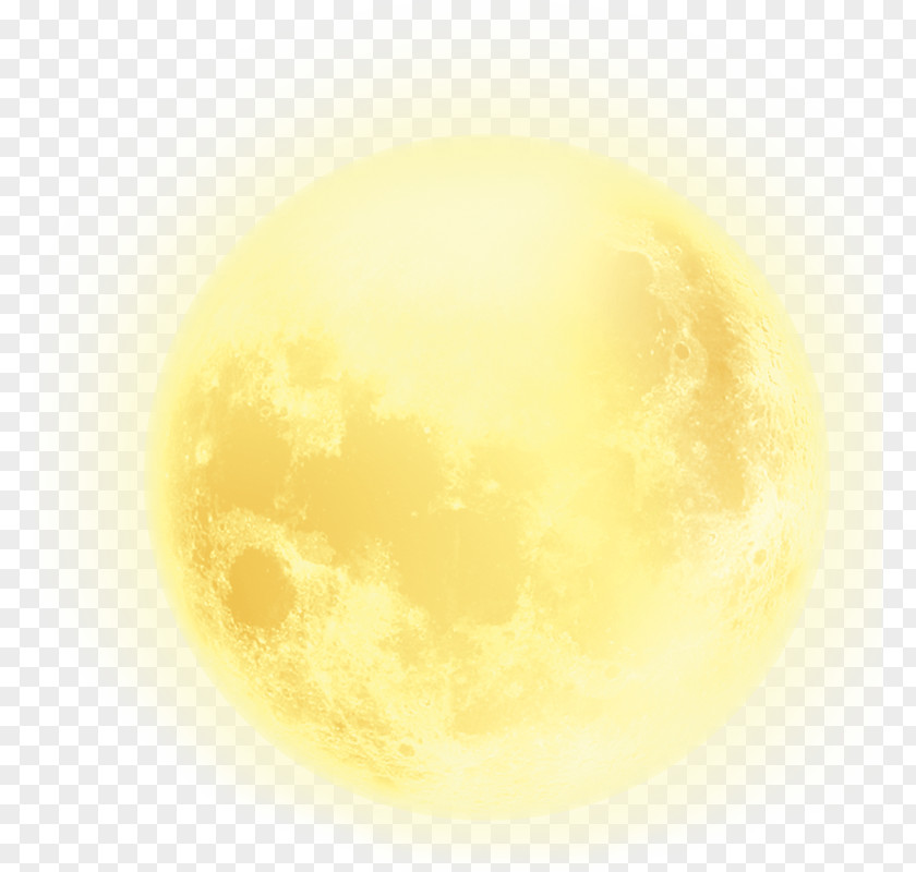 Full Moon Yellow Sphere Stocktrek Images Wallpaper PNG