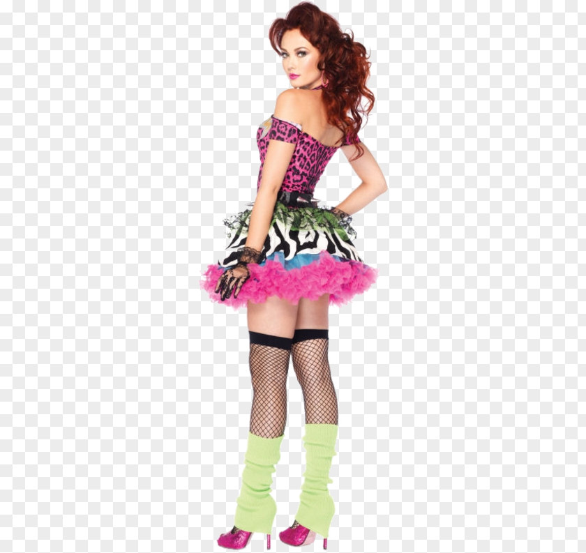 Party 1980s Costume Halloween PNG
