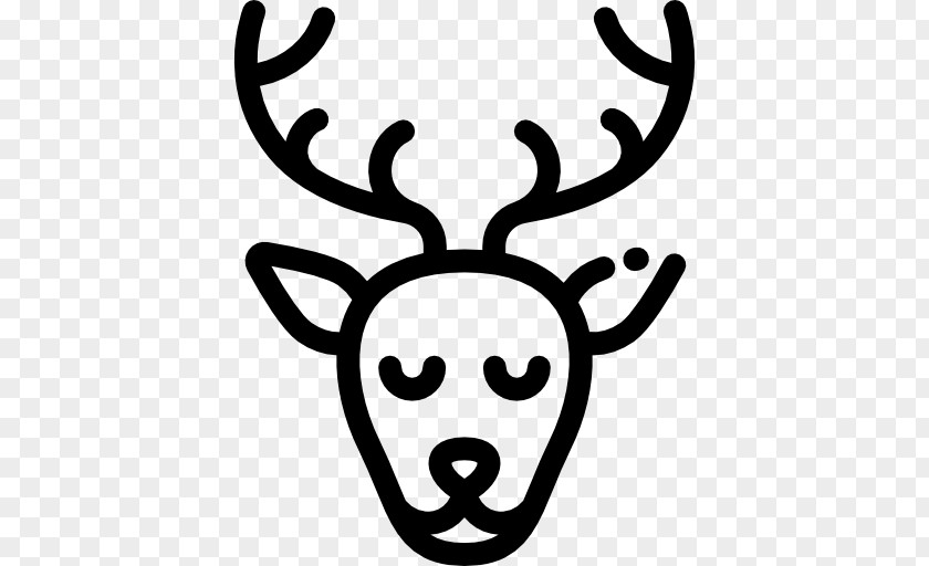 Deer Snout Antler White Clip Art PNG
