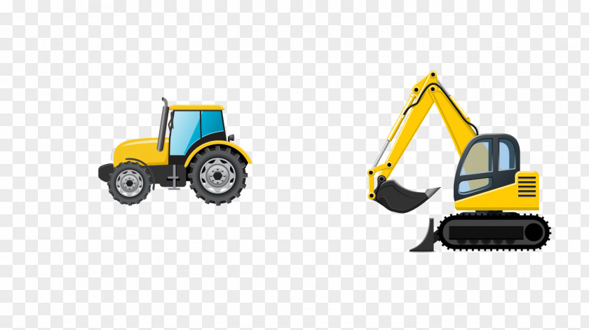 Excavator Architectural Engineering Vehicle Car Truck Clip Art PNG