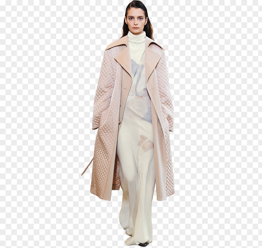 Nina Ricci Trench Coat Overcoat Fashion Beige PNG