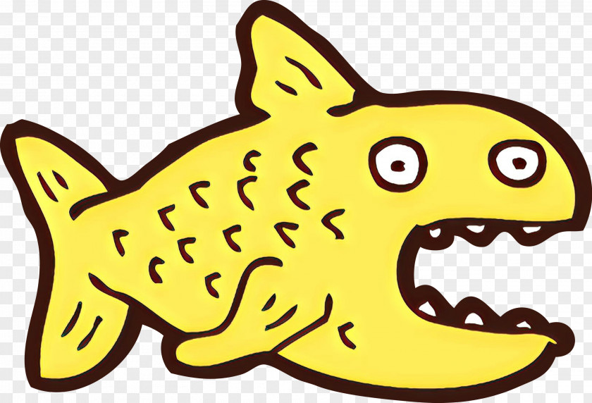 Star Fish Yellow Cartoon Animal Figure Clip Art PNG