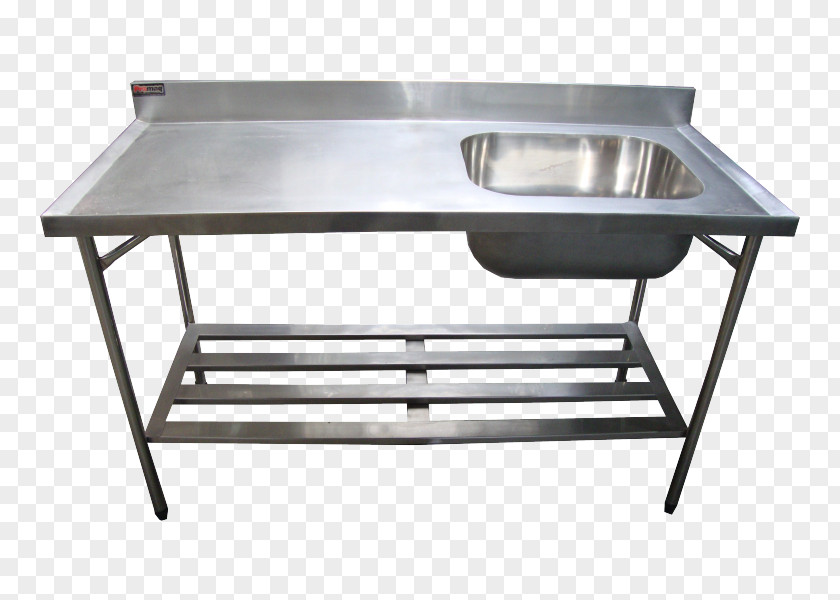 Table Sink Stainless Steel Kitchen Industry PNG