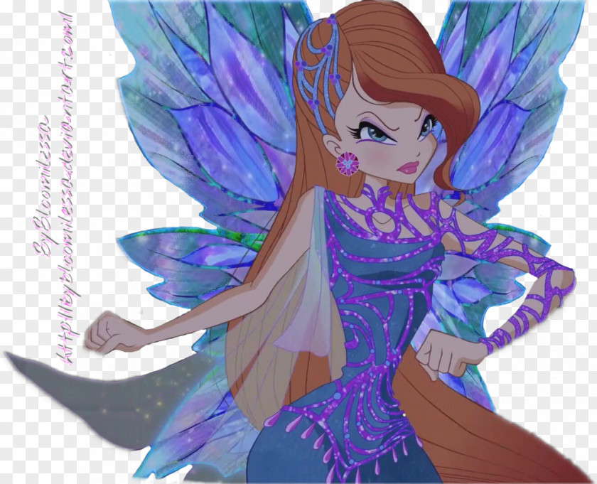 World Of Winx Bloom Fairy Art Drawing PNG