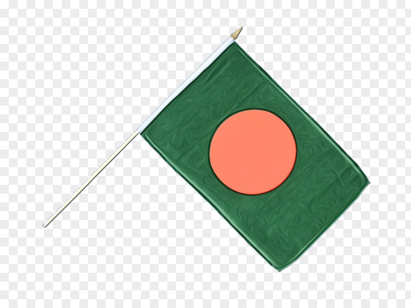 Flag Green Background PNG