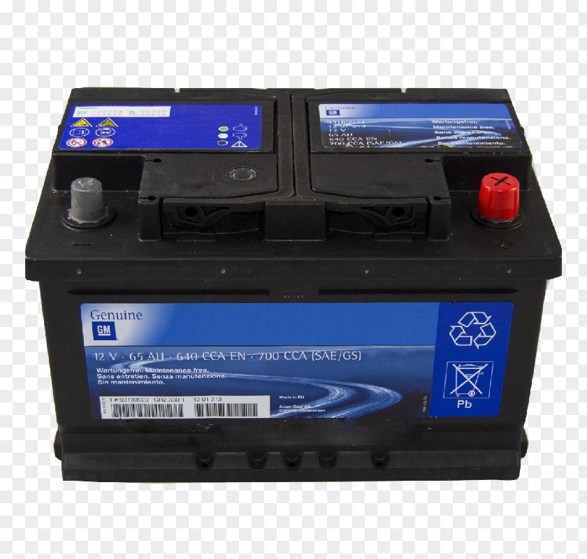 General Motors Opel Car Automotive Battery Rechargeable PNG