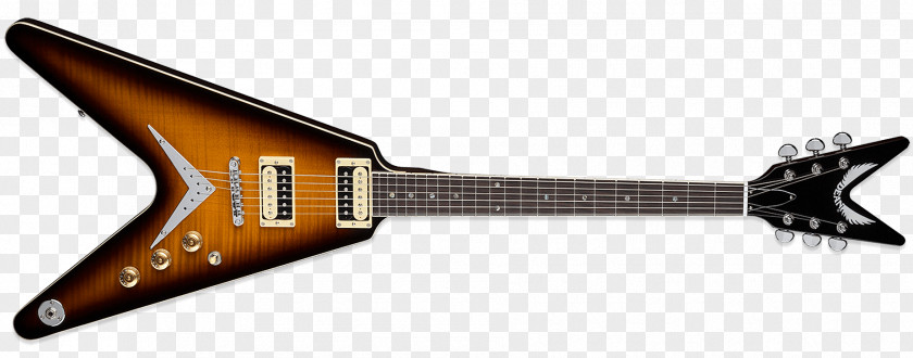 Guitar Dean V ML Gibson Flying Guitars PNG