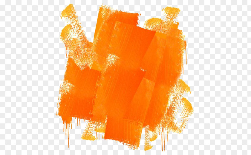 Orange Tree Painting Color Wheel PNG