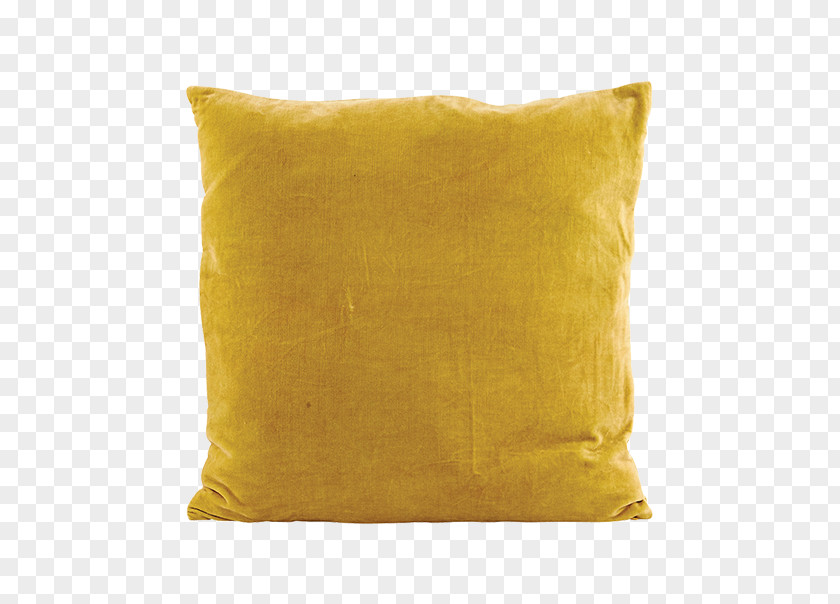 Pillow Throw Pillows Cushion Yellow Couch PNG