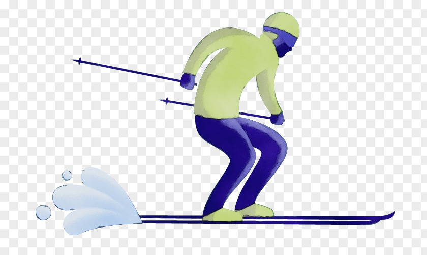 Sports Crosscountry Skier Standing Recreation Skiing Ski PNG