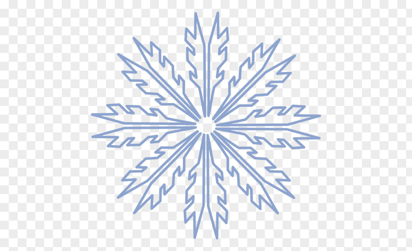 Symmetry Ornament Snowflake Cartoon PNG