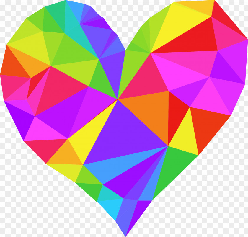 Colors Heart Desktop Wallpaper Clip Art PNG