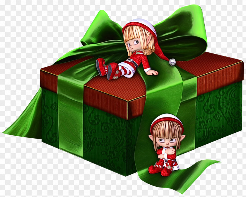 Gift Wrapping Christmas Eve Santa Claus PNG