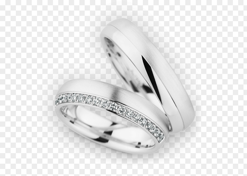 Ring Wedding Diamond Jewellery Silver PNG