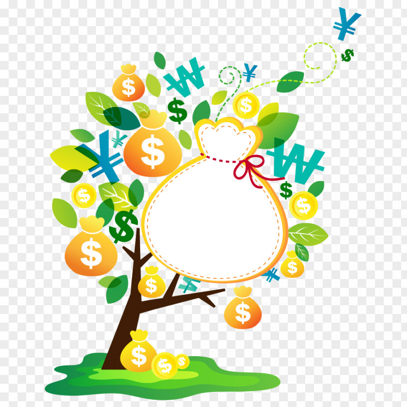 Tree Cartoon Illustration PNG