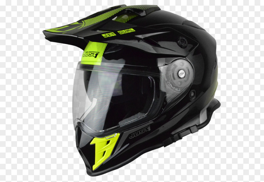 Yellow Shape Motorcycle Helmets Dual-sport Thermoplastic Off-roading PNG