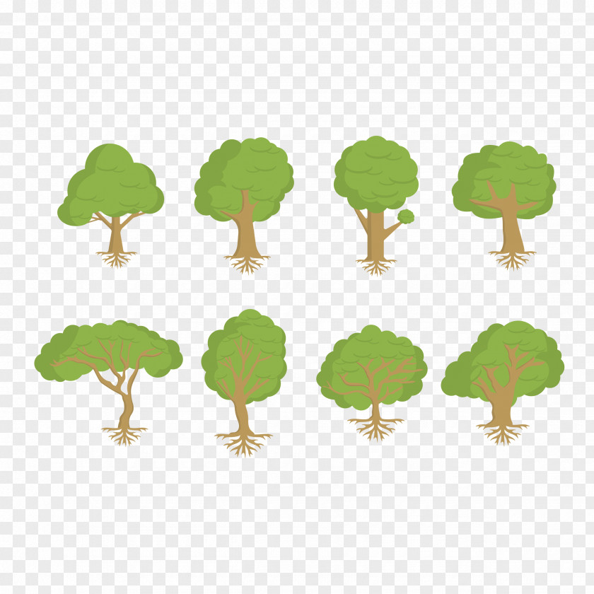 Big Tree Penjing Vector Graphics Seedling Illustration PNG