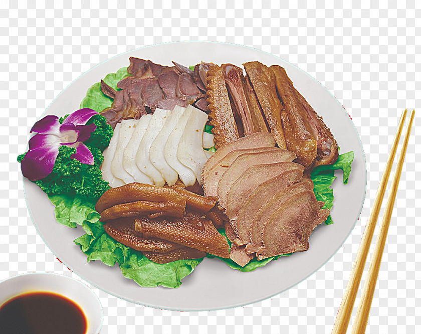 Duck Domestic Goose Roast Beef Red Cooking Meat PNG