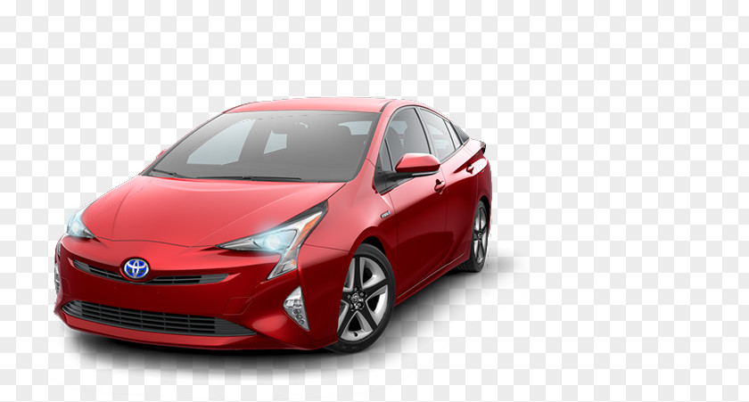 Toyota 2018 Prius One Hatchback Car Two Vehicle PNG