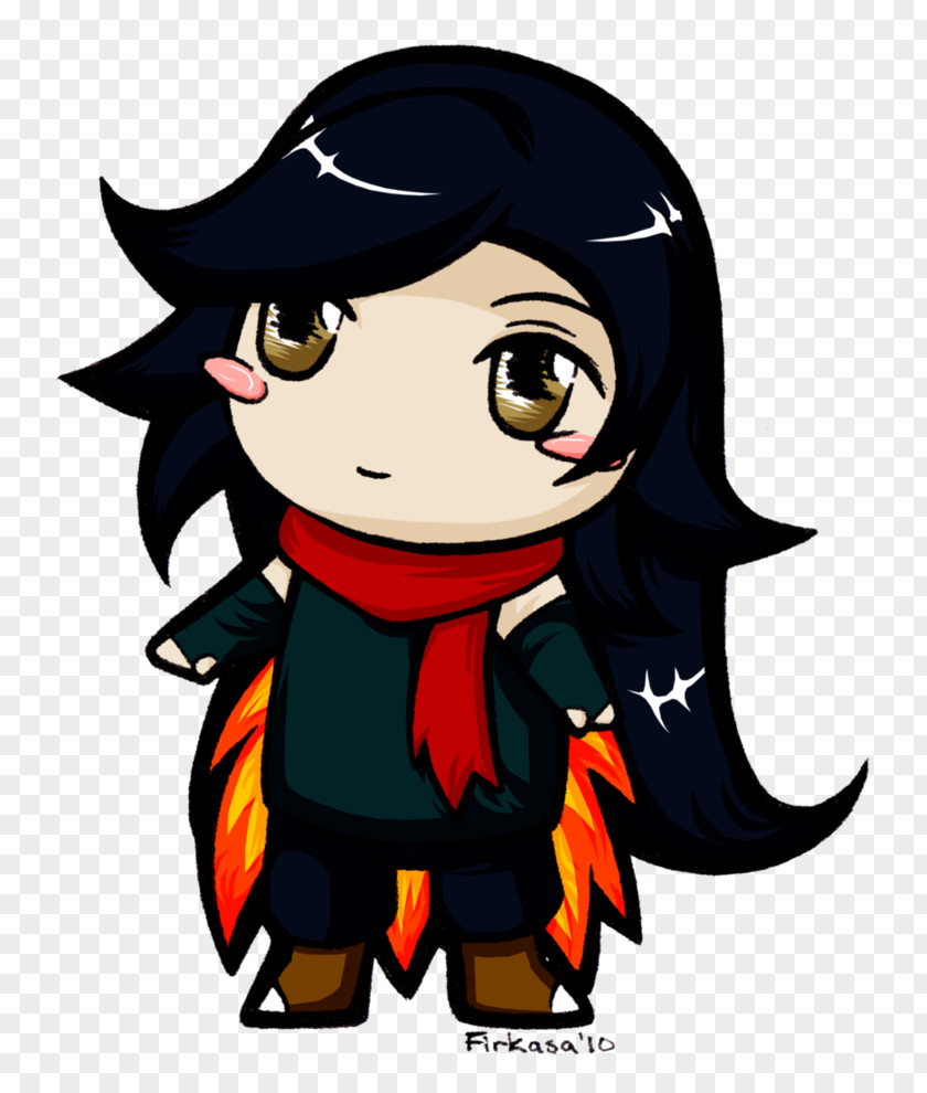 Cyndaquil Clip Art Illustration Black Hair Human Legendary Creature PNG