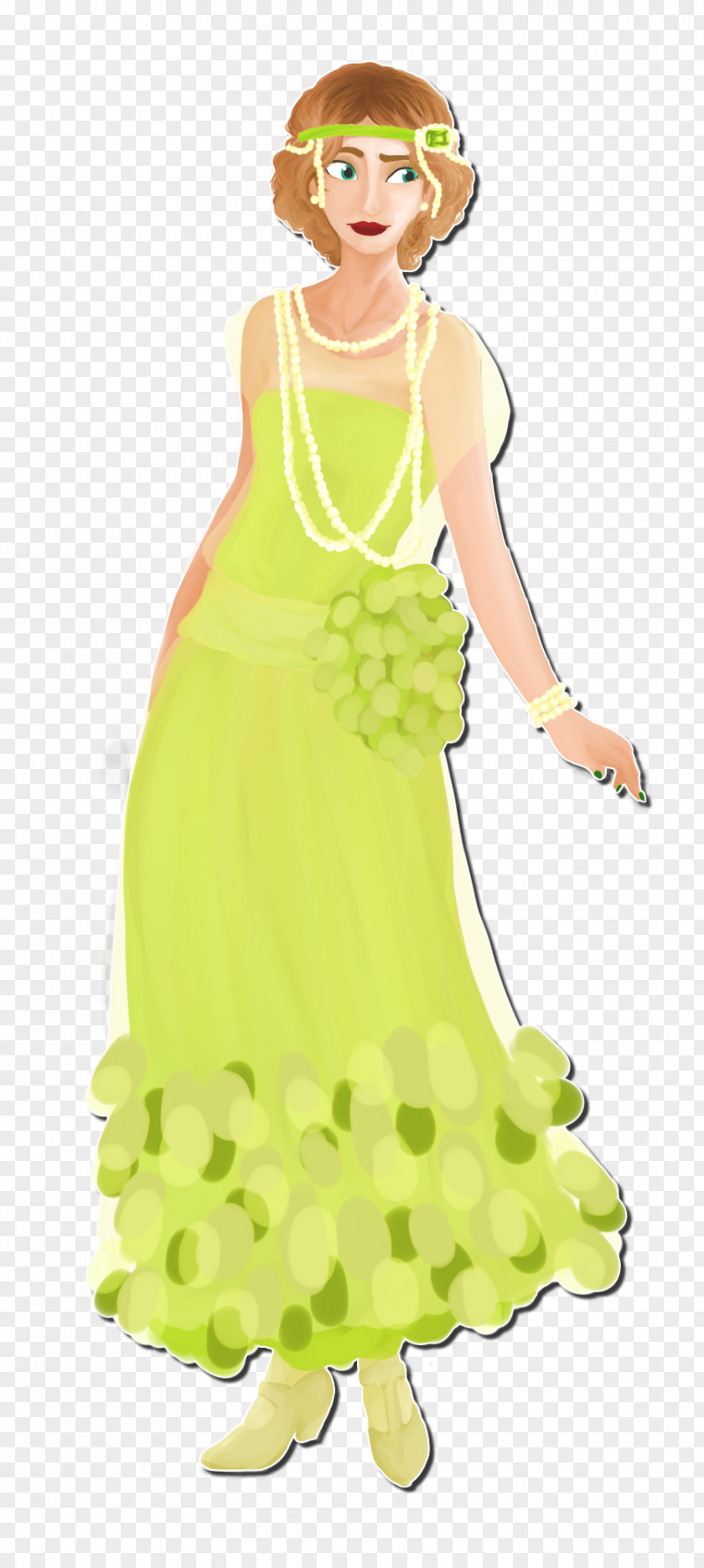 Dress Gown Character Toddler PNG