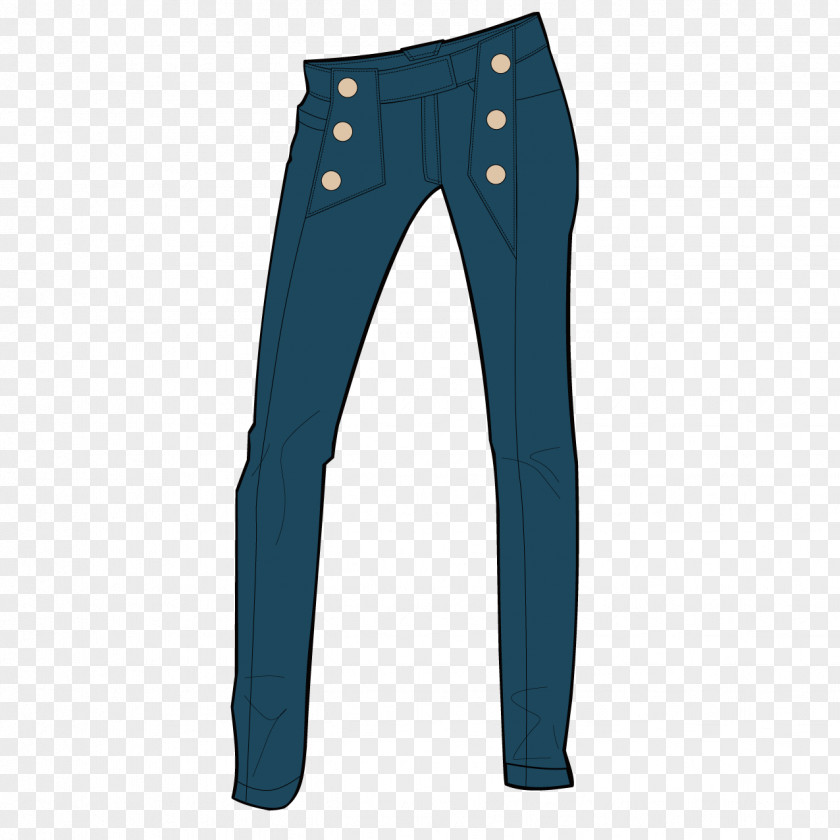 Exquisite Fashion Jeans Trousers PNG