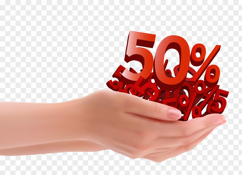 Sale 50 Discounting Illustration Animation Image Bank PNG