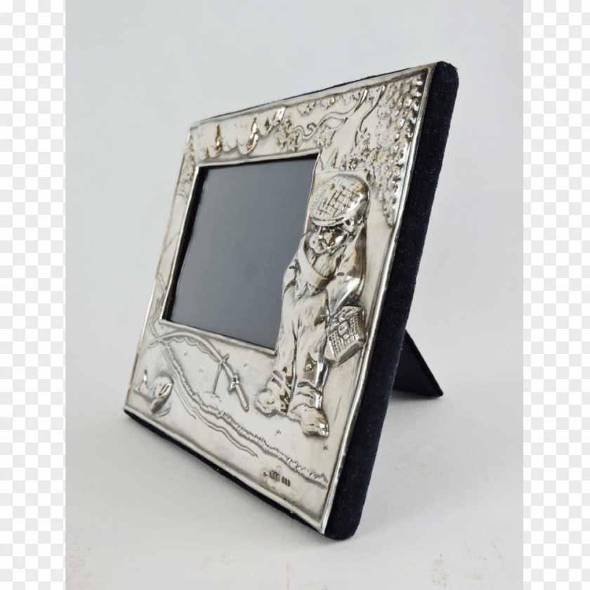 Silver Picture Frames Rectangle PNG