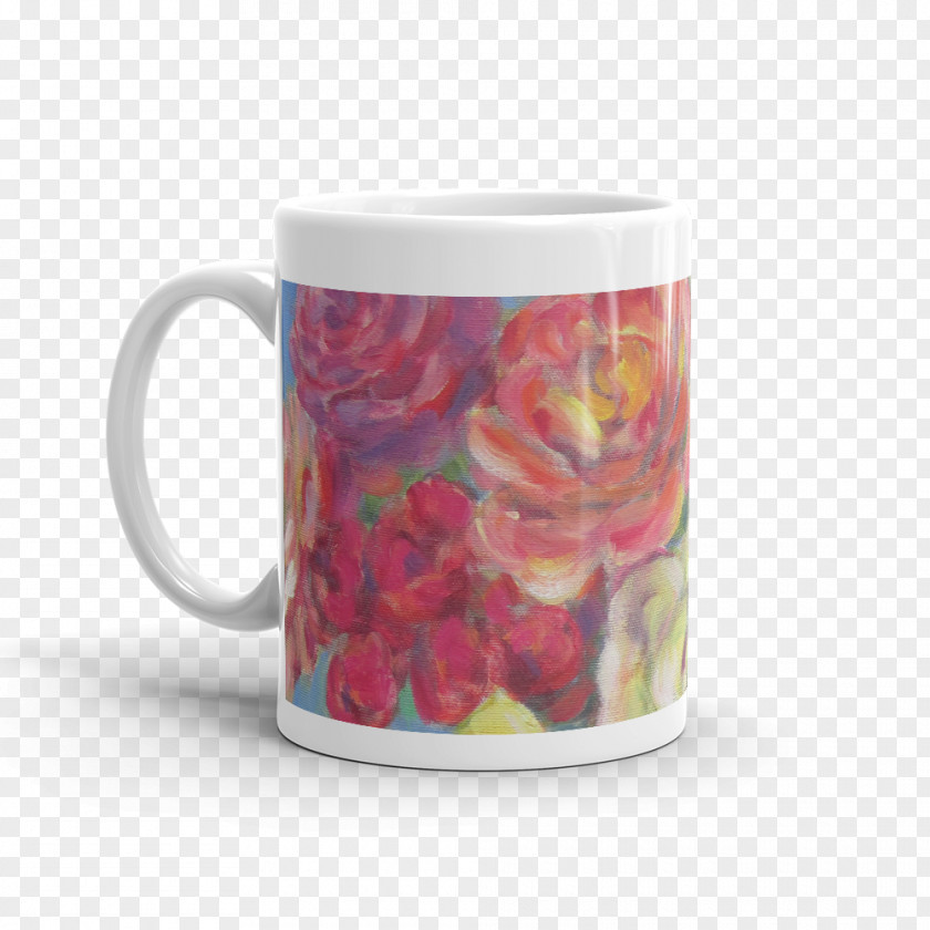 Watercolor Sky Mug Ceramic Coffee Cup Tableware Clay PNG