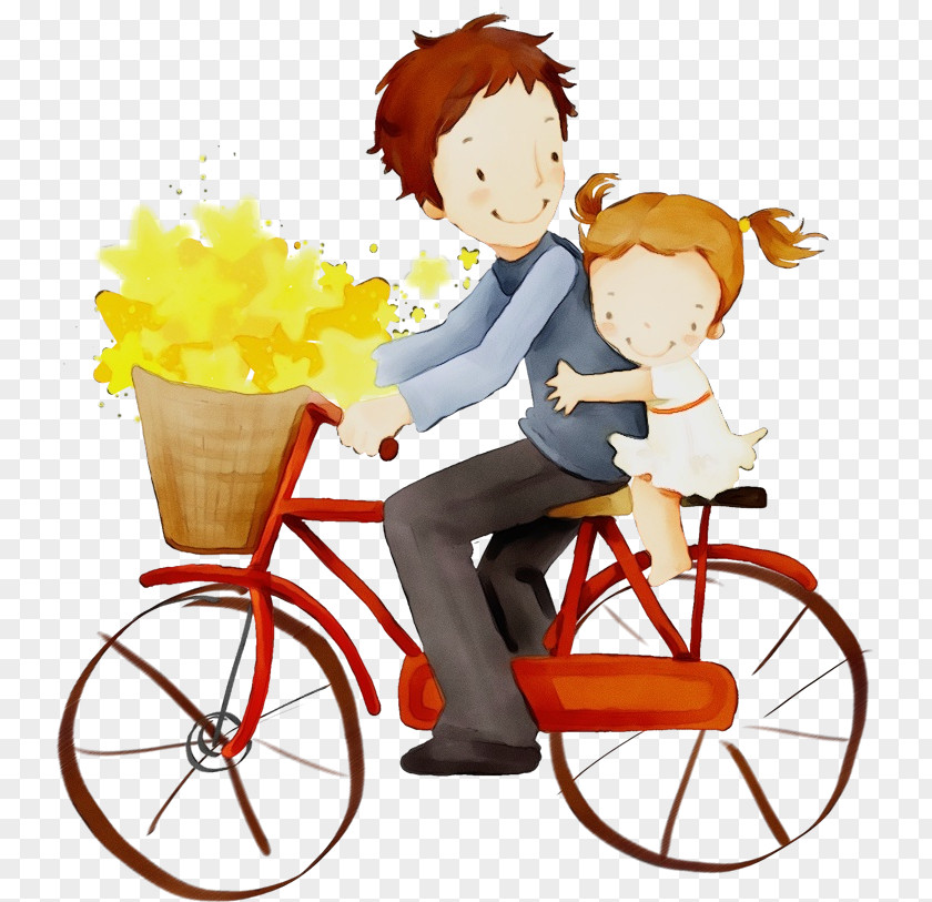 Bicycle Basket Part Clip Art Cartoon Vehicle Male PNG