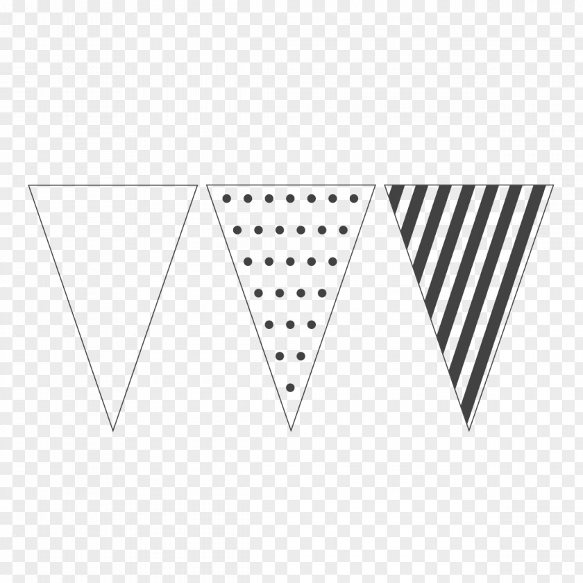 Bunting Flag Paper Wedding Invitation PNG