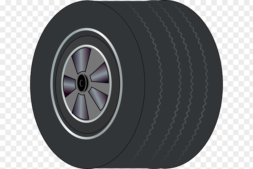 Car Tire Alloy Wheel Rim Spoke PNG