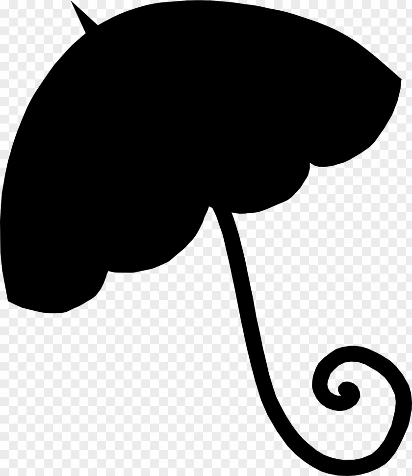 Clip Art Leaf Silhouette Line Black M PNG