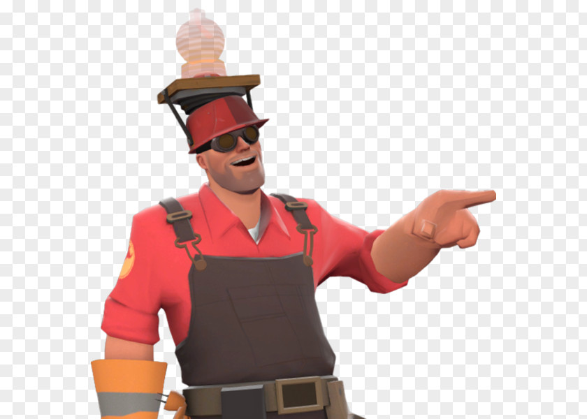 Engineer Team Fortress 2 Headgear Taunting Profession PNG