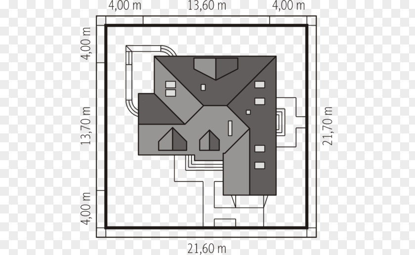 House Plan Roof PNG