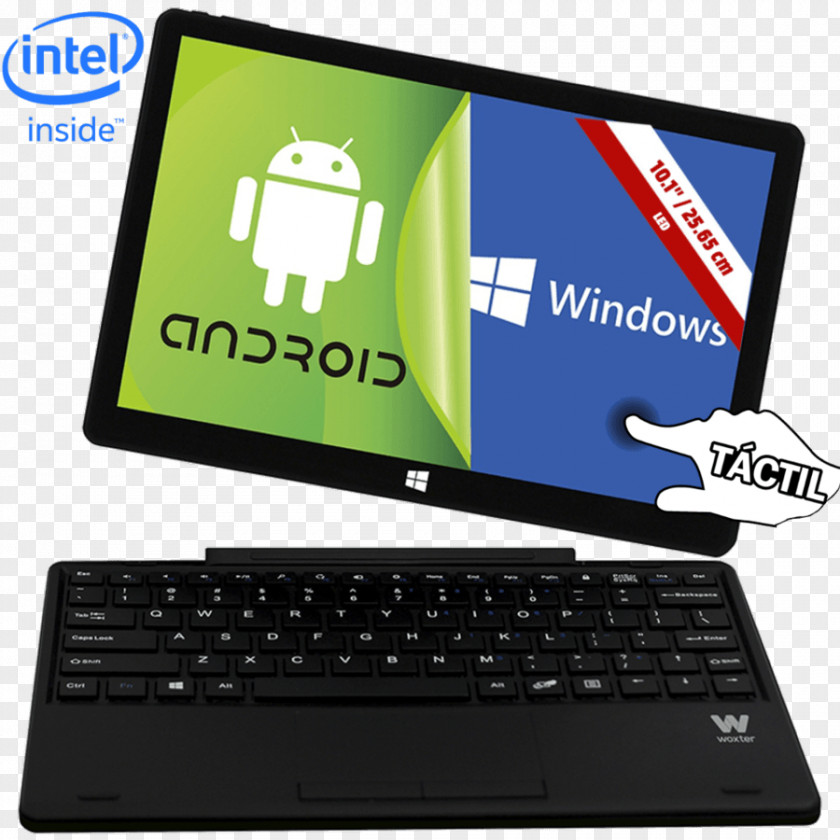 SX 220 16GB Black Tablet Laptop Android ComputerLaptop Netbook Woxter PNG