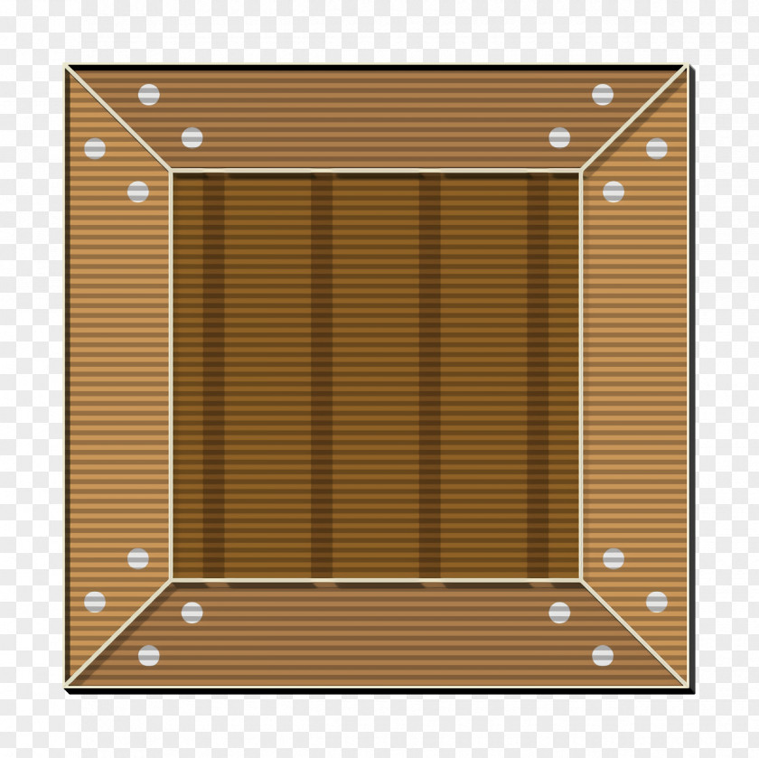 Beige Plywood Business Icon Crate Wood PNG