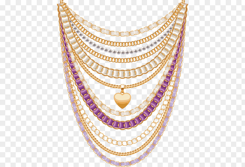 Creative Jewelry Necklace Jewellery Chain Diamond PNG
