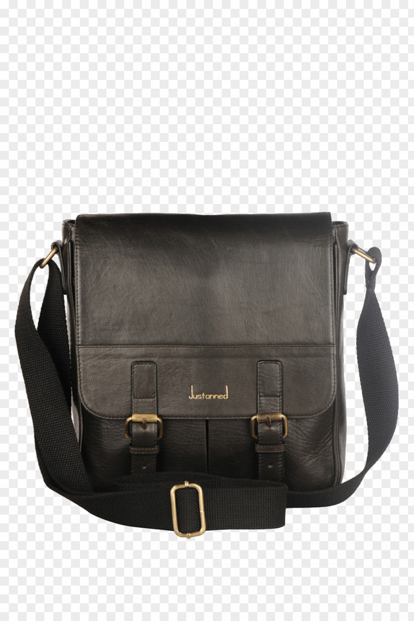 Genuine Leather Messenger Bags Handbag Strap Buckle PNG