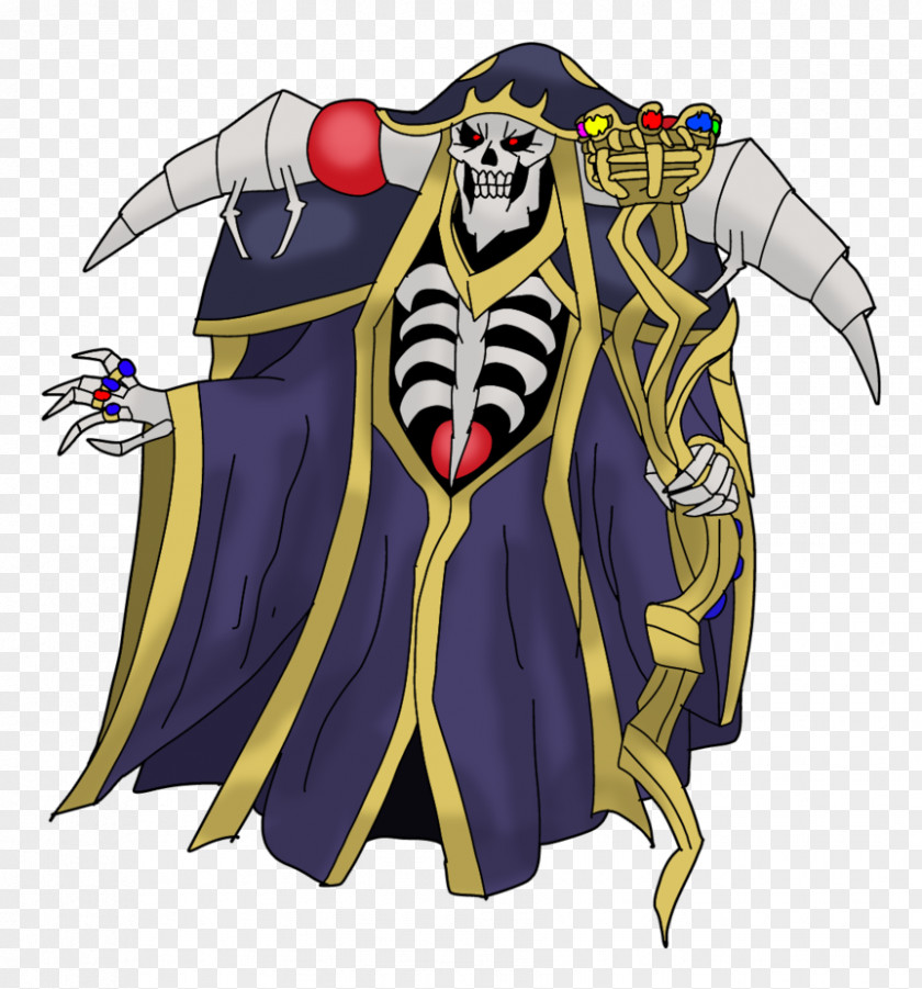 Overlord Gown Drawing Fan Art PNG