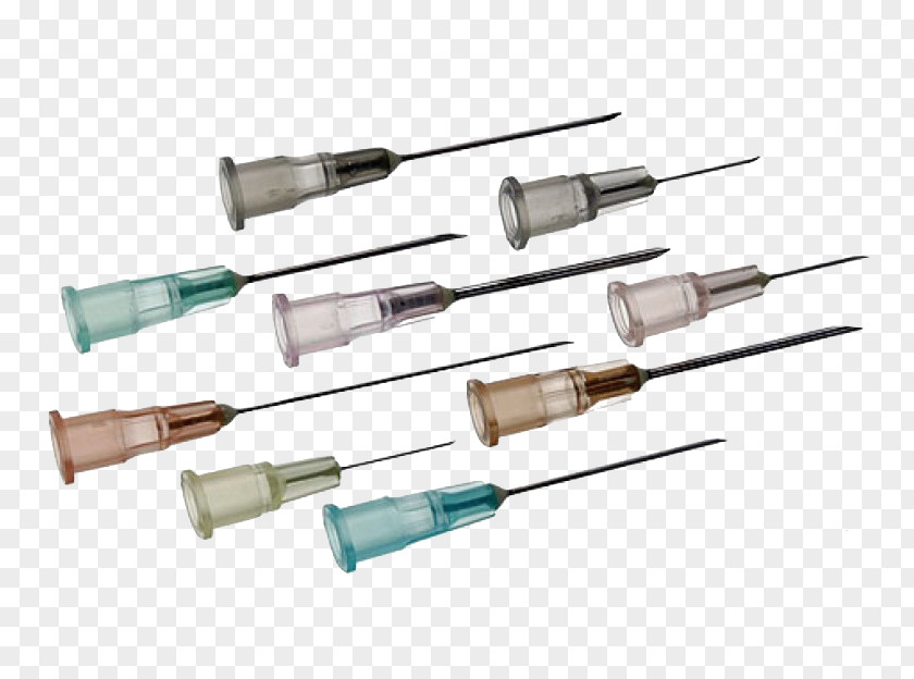 Syringe Hypodermic Needle Luer Taper Injection Becton Dickinson PNG