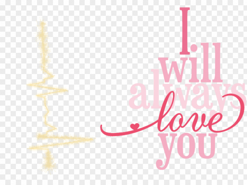 Love You Forever I Will Always Clip Art PNG