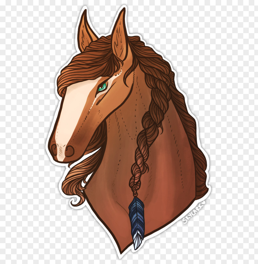 Mustang Halter Mane Stallion Bridle PNG