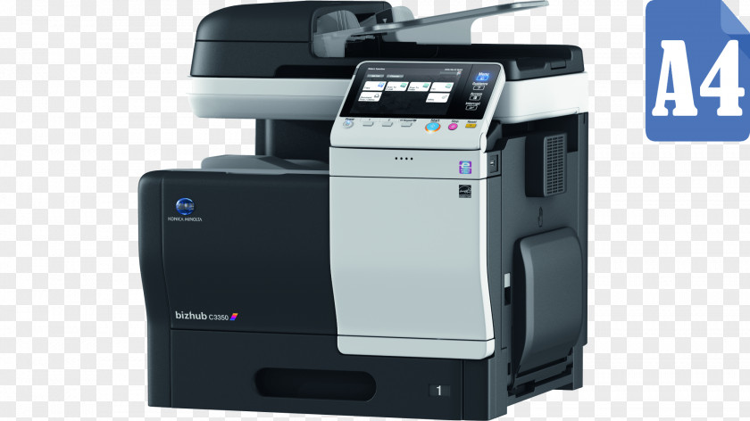 Printer Konica Minolta Multi-function Photocopier PNG